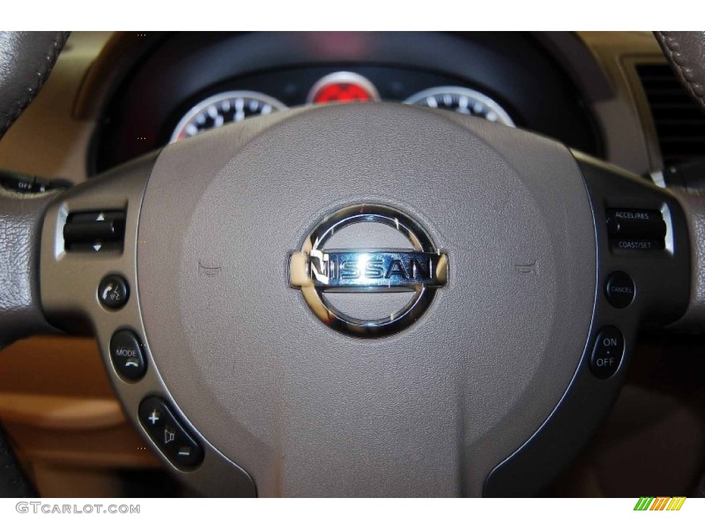 2011 Sentra 2.0 SL - Espresso Black / Beige photo #24