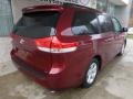 2013 Salsa Red Pearl Toyota Sienna LE  photo #2