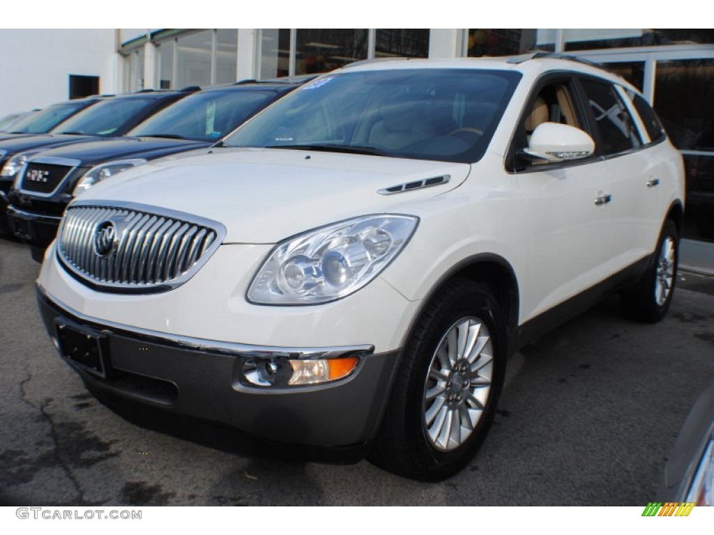 White Diamond Tri Coat Buick Enclave