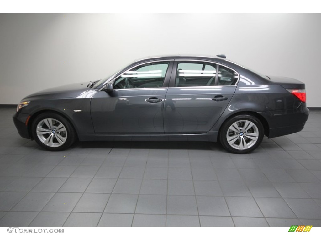 Platinum Grey Metallic 2010 BMW 5 Series 528i Sedan Exterior Photo #74125446