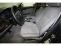 Gray Front Seat Photo for 2010 BMW 5 Series #74125474