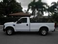Oxford White - F250 Super Duty XL Regular Cab Photo No. 8