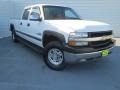 2002 Summit White Chevrolet Silverado 2500 LT Crew Cab  photo #1