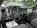 Medium Stone 2008 Ford F250 Super Duty XL Regular Cab Interior Color