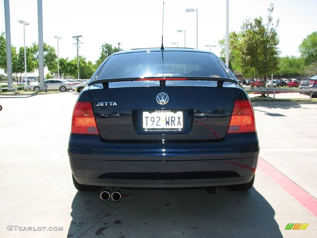 2002 Jetta GLS Sedan - Blue Lagoon Metallic / Black photo #4