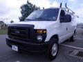 Oxford White - E Series Van E350 Super Duty Commericial Photo No. 7
