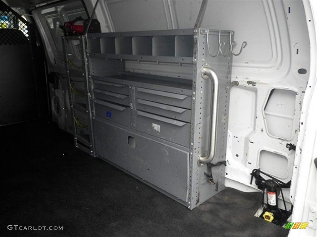 Medium Flint Interior 2008 Ford E Series Van E350 Super Duty Commericial Photo #74127587