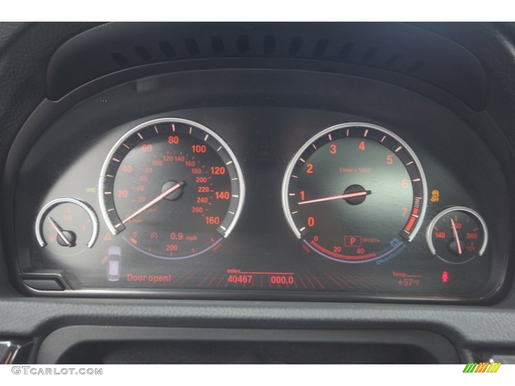 2010 BMW 5 Series 550i Gran Turismo Gauges Photo #74127660