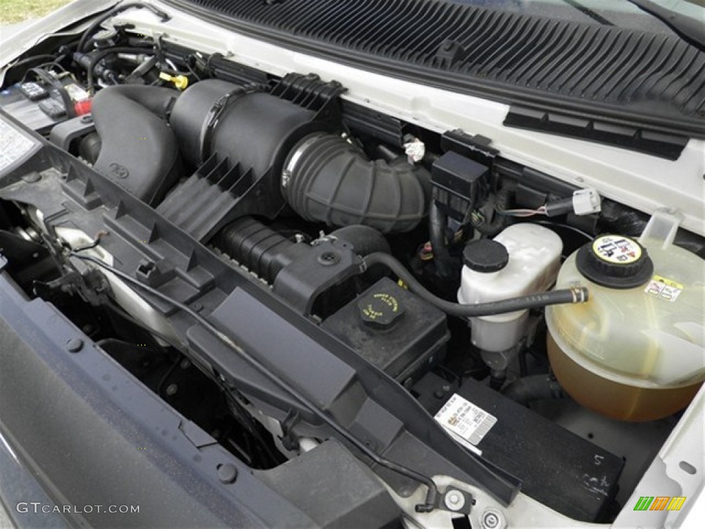 2008 Ford E Series Van E350 Super Duty Commericial 6.8 Liter SOHC 20-Valve Triton V10 Engine Photo #74127861
