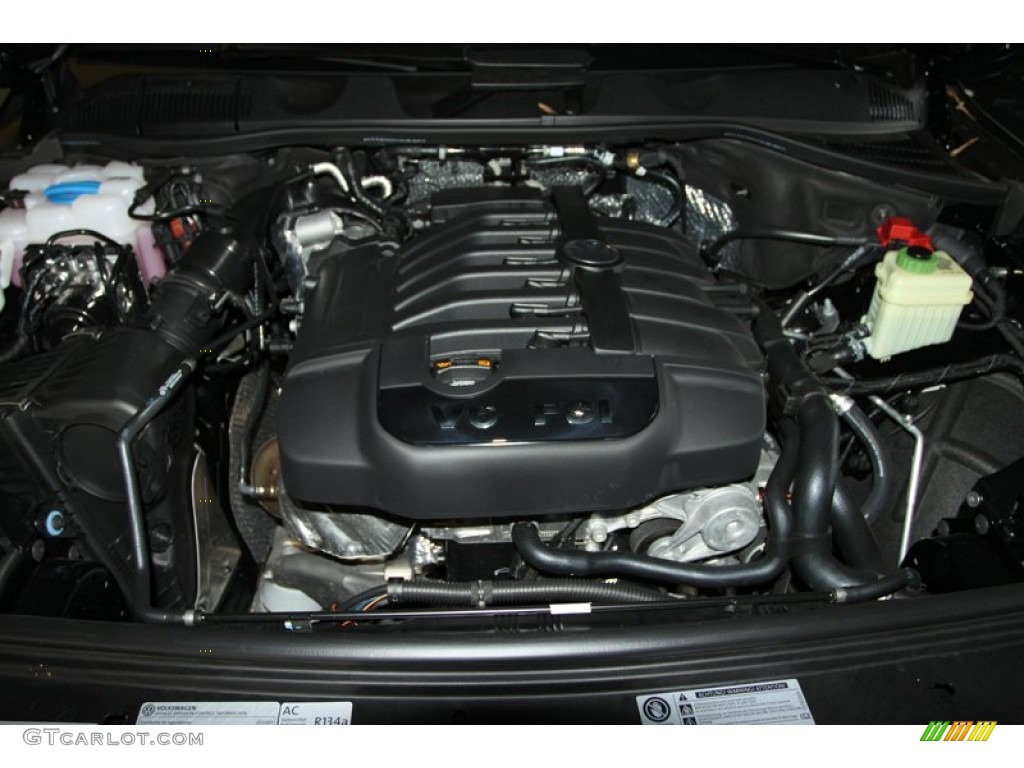 2013 Touareg VR6 FSI Lux 4XMotion - Black / Black Anthracite photo #26