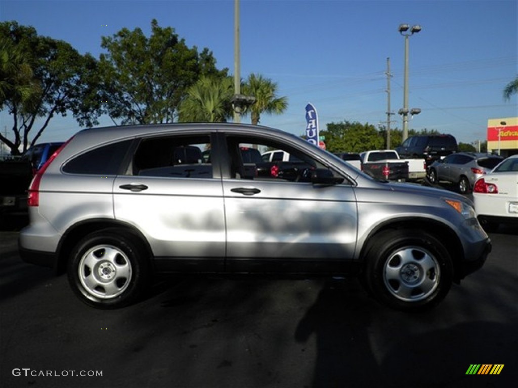 2007 CR-V LX - Whistler Silver Metallic / Gray photo #14