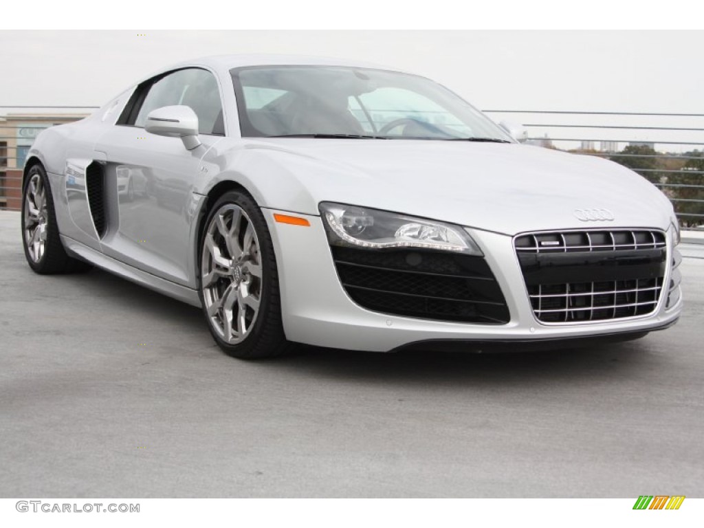 Ice Silver Metallic 2011 Audi R8 5.2 FSI quattro Exterior Photo #74129236