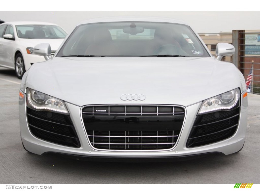 Ice Silver Metallic 2011 Audi R8 5.2 FSI quattro Exterior Photo #74129260