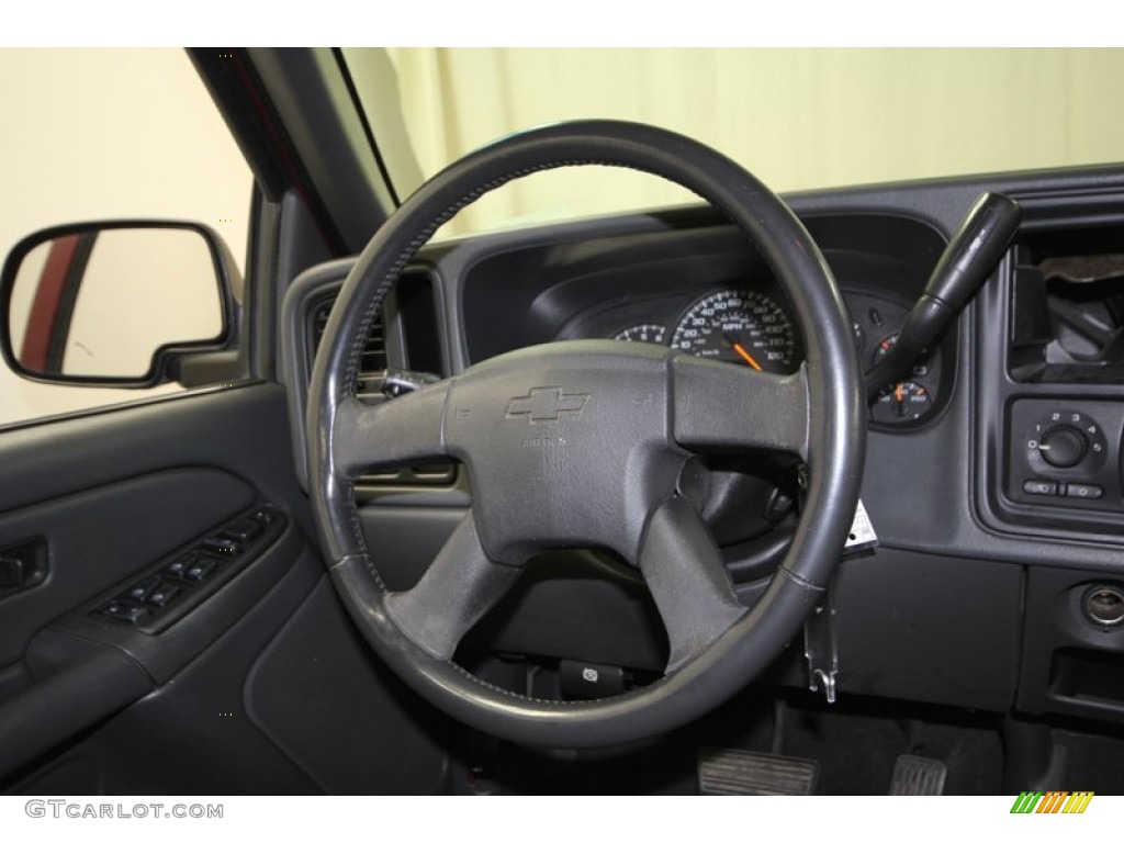 2005 Silverado 1500 LS Crew Cab - Sport Red Metallic / Dark Charcoal photo #23