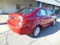 2013 Crystal Red Tintcoat Chevrolet Sonic LT Sedan  photo #8