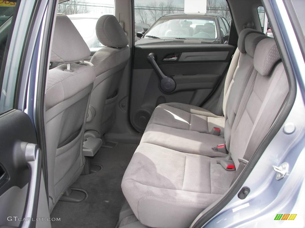 2008 CR-V EX 4WD - Glacier Blue Metallic / Gray photo #6
