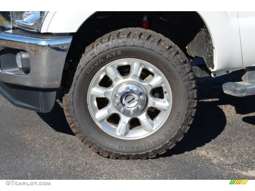 2011 Ford F250 Super Duty Lariat Crew Cab 4x4 Wheel Photo #74131665