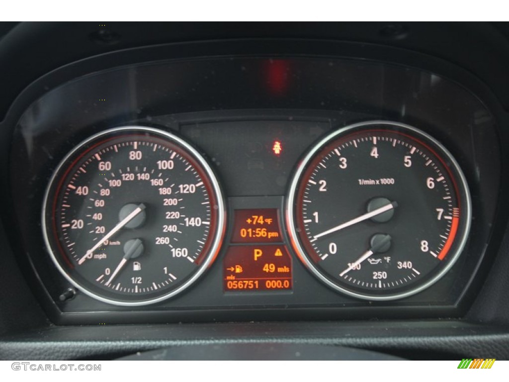 2010 BMW 3 Series 335i Coupe Gauges Photo #74132027