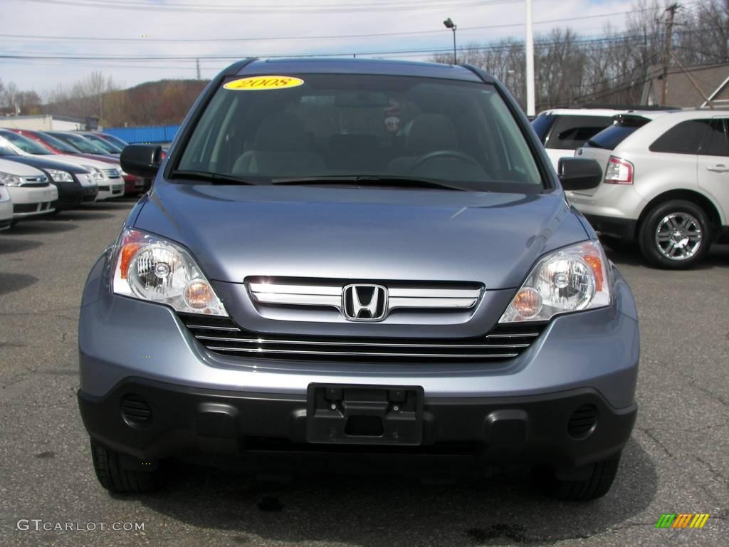 2008 CR-V EX 4WD - Glacier Blue Metallic / Gray photo #20