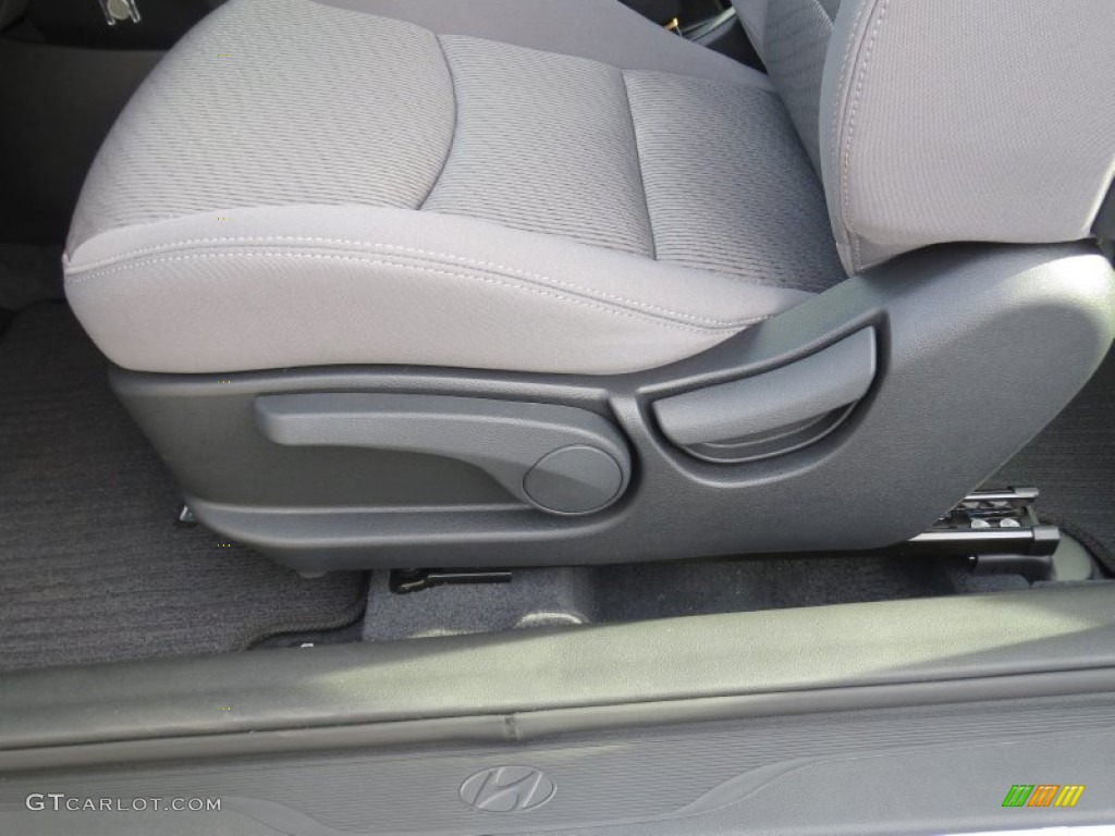 2013 Elantra Coupe GS - Blue Sky Metallic / Gray photo #19