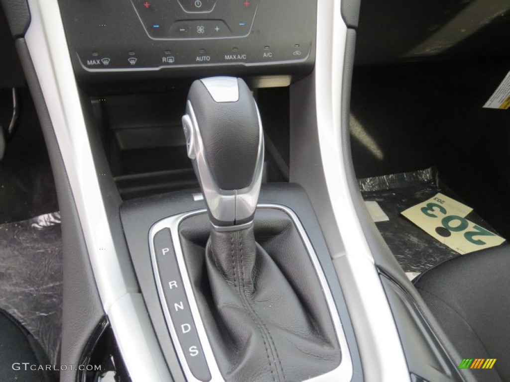 2013 Fusion SE 1.6 EcoBoost - Ingot Silver Metallic / SE Appearance Package Charcoal Black/Red Stitching photo #27