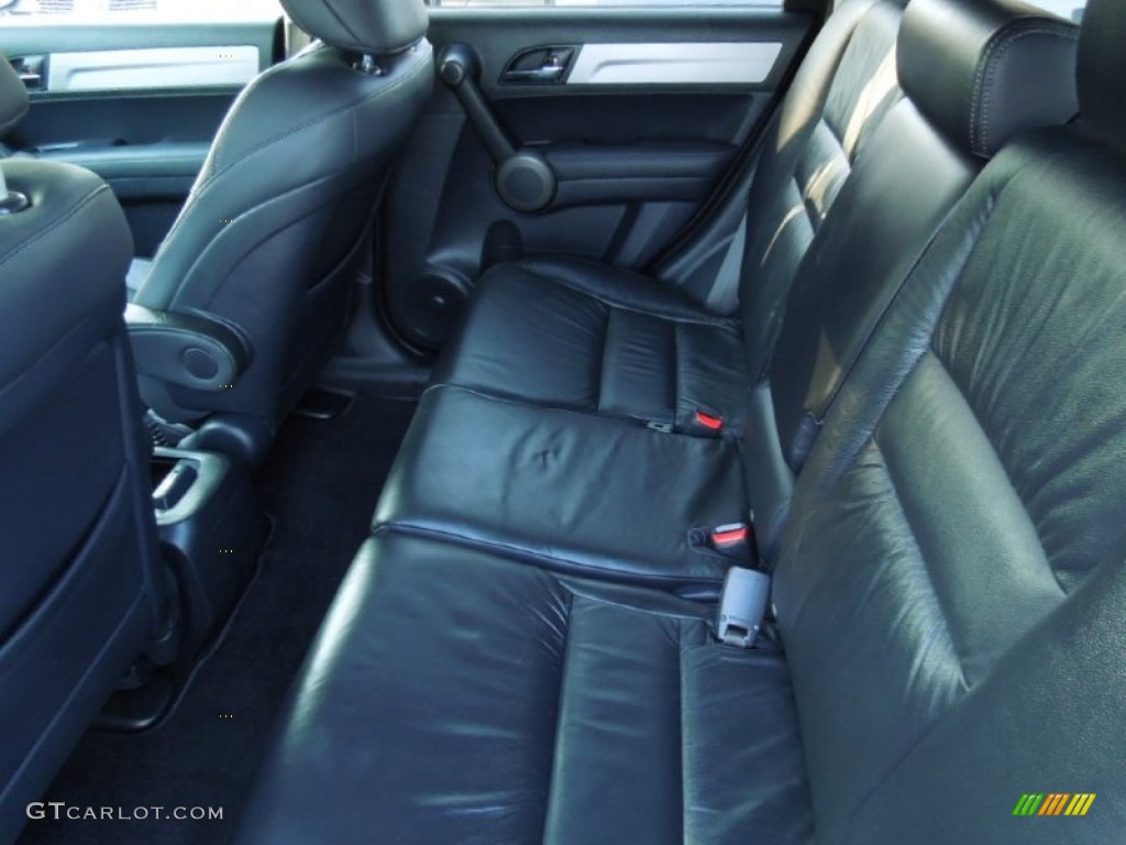 2011 CR-V EX-L 4WD - Crystal Black Pearl / Black photo #19