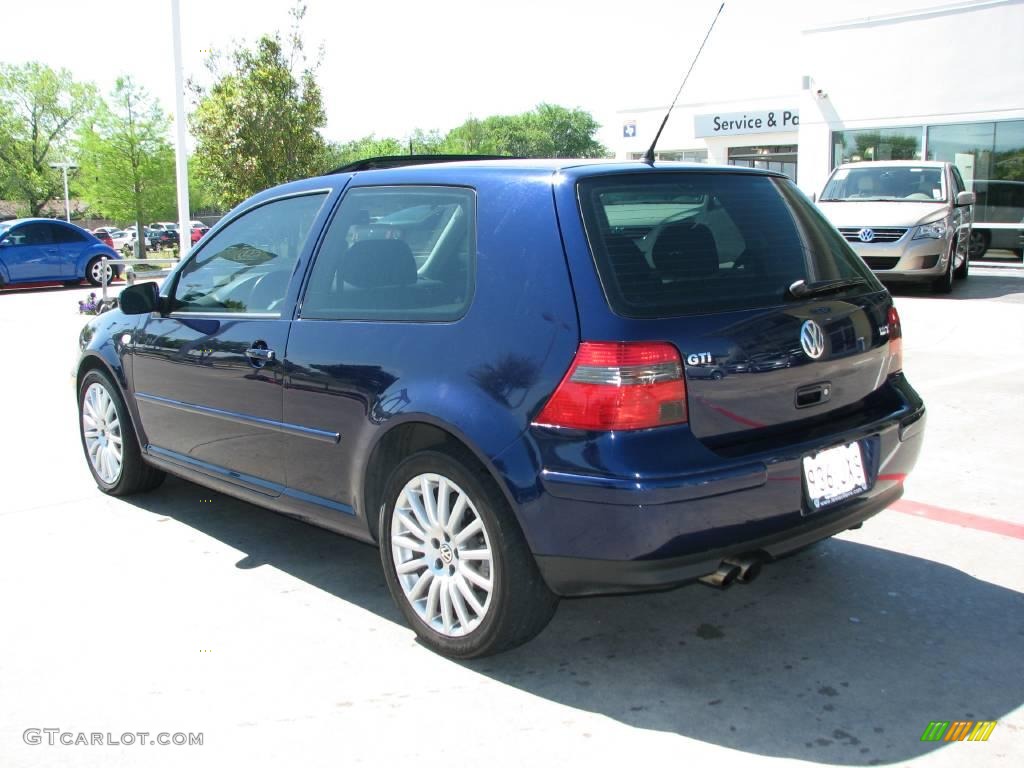 2005 GTI 1.8T - Indigo Blue Metallic / Black photo #3