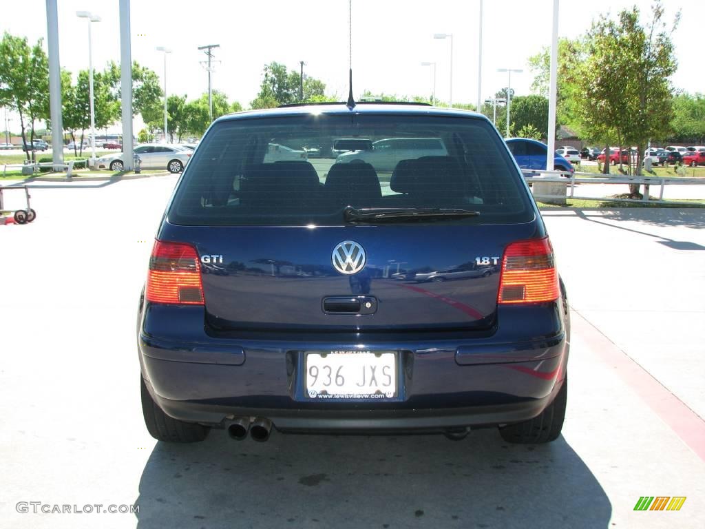 2005 GTI 1.8T - Indigo Blue Metallic / Black photo #4