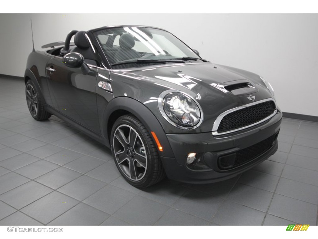 2013 Cooper S Roadster - Eclipse Gray Metallic / Carbon Black photo #1