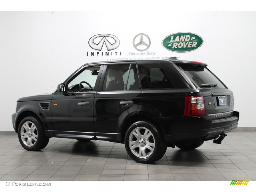 2006 Range Rover Sport HSE - Java Black Pearlescent / Alpaca Beige photo #5
