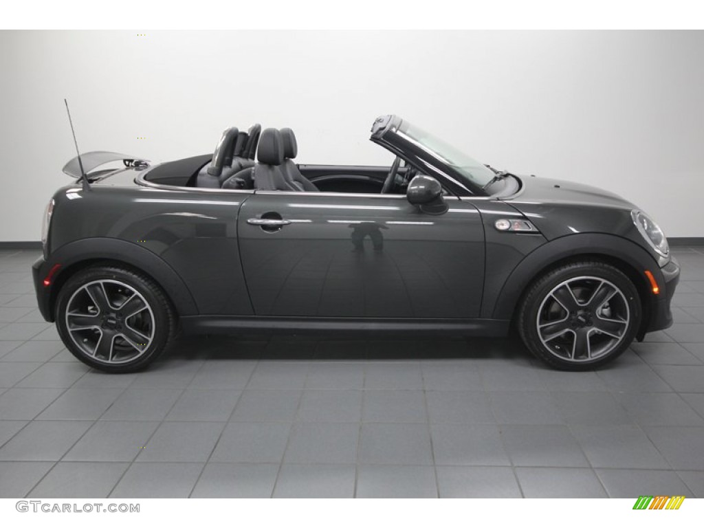 2013 Cooper S Roadster - Eclipse Gray Metallic / Carbon Black photo #2