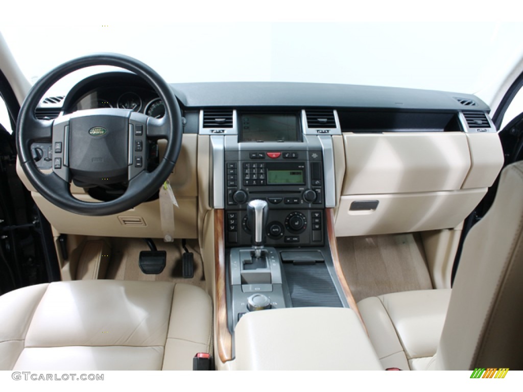 2006 Land Rover Range Rover Sport HSE Alpaca Beige Dashboard Photo #74134966