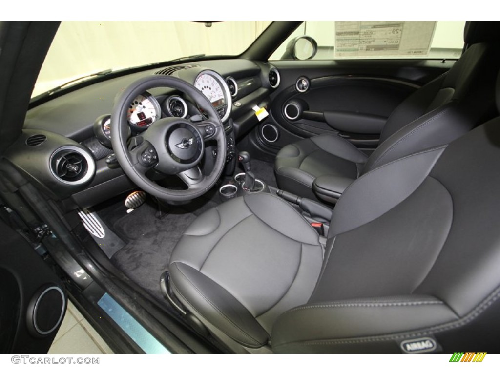 2013 Cooper S Roadster - Eclipse Gray Metallic / Carbon Black photo #3