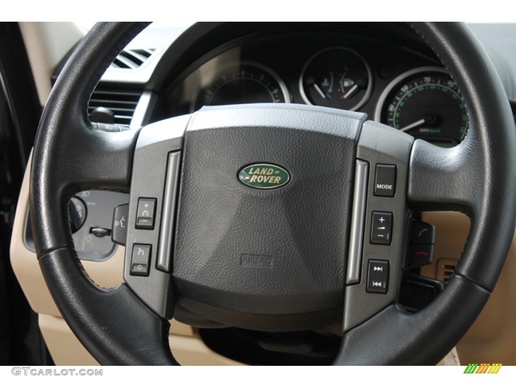 2006 Range Rover Sport HSE - Java Black Pearlescent / Alpaca Beige photo #8