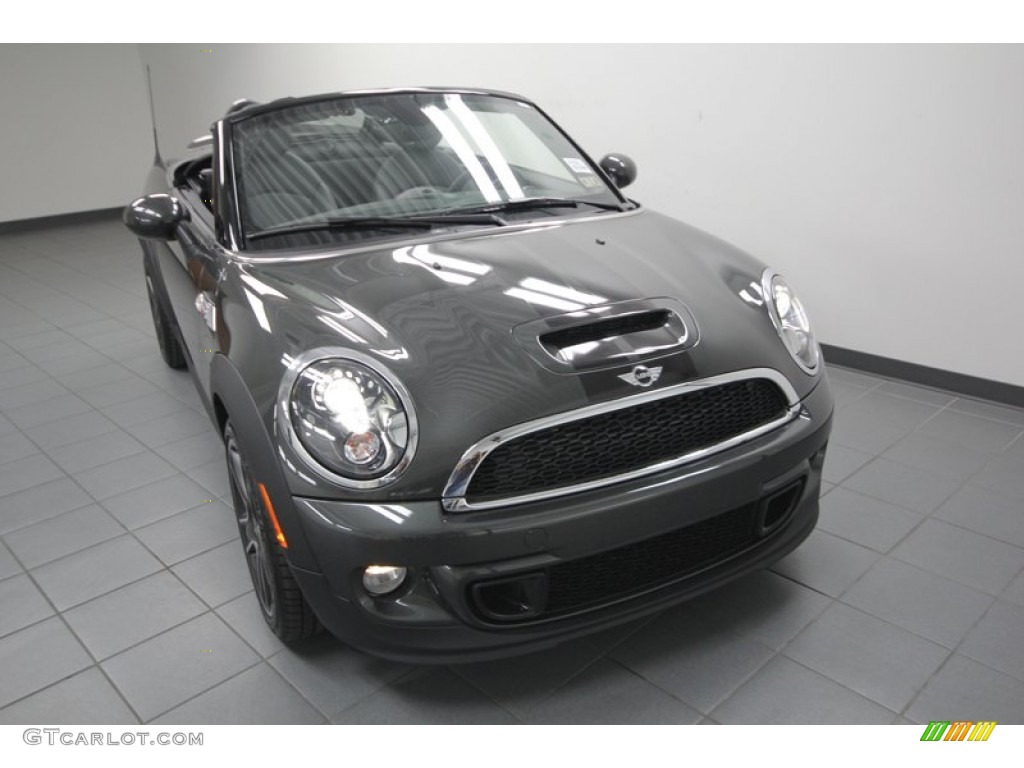 2013 Cooper S Roadster - Eclipse Gray Metallic / Carbon Black photo #5