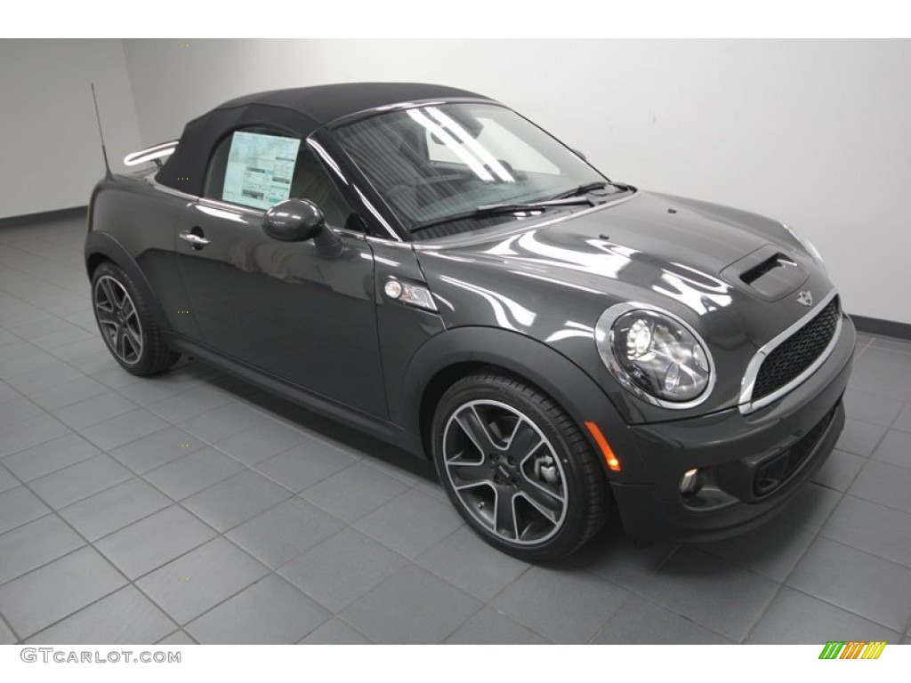 2013 Cooper S Roadster - Eclipse Gray Metallic / Carbon Black photo #7