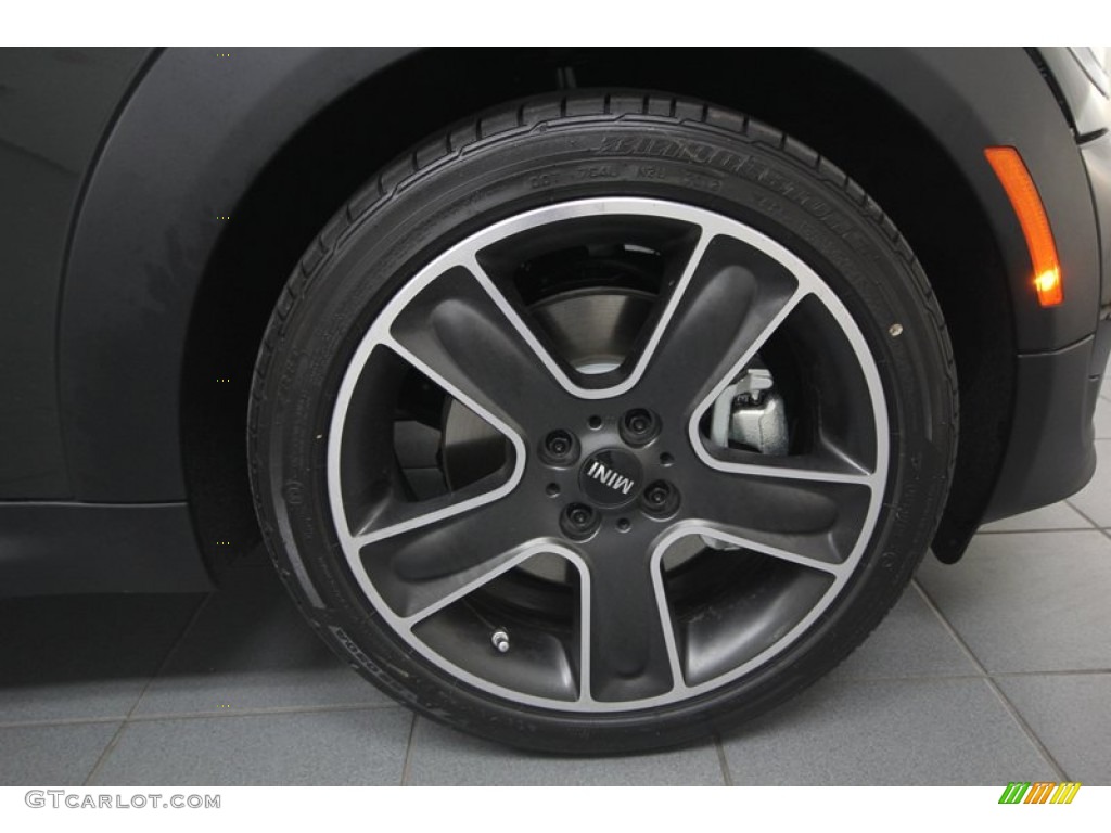 2013 Cooper S Roadster - Eclipse Gray Metallic / Carbon Black photo #8
