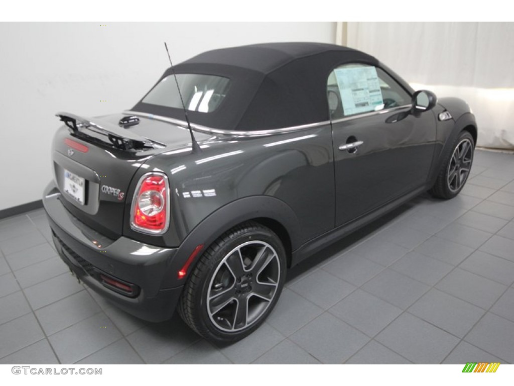 2013 Cooper S Roadster - Eclipse Gray Metallic / Carbon Black photo #10
