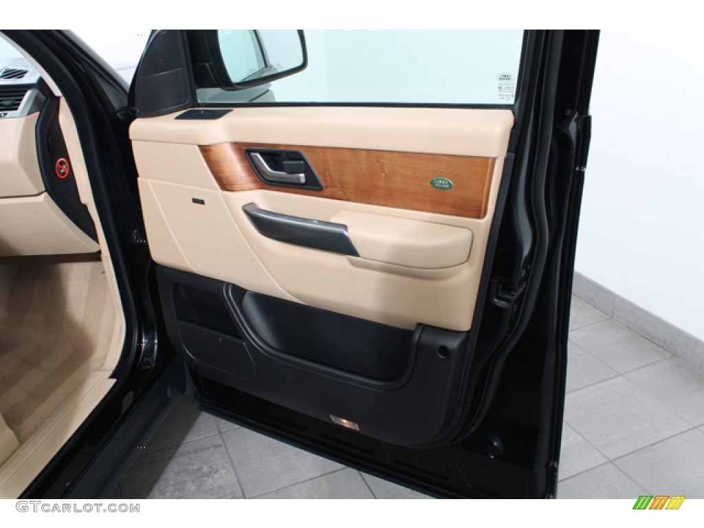 2006 Land Rover Range Rover Sport HSE Alpaca Beige Door Panel Photo #74135137