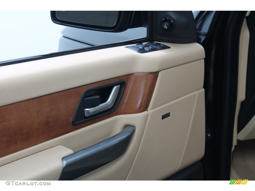 2006 Range Rover Sport HSE - Java Black Pearlescent / Alpaca Beige photo #17