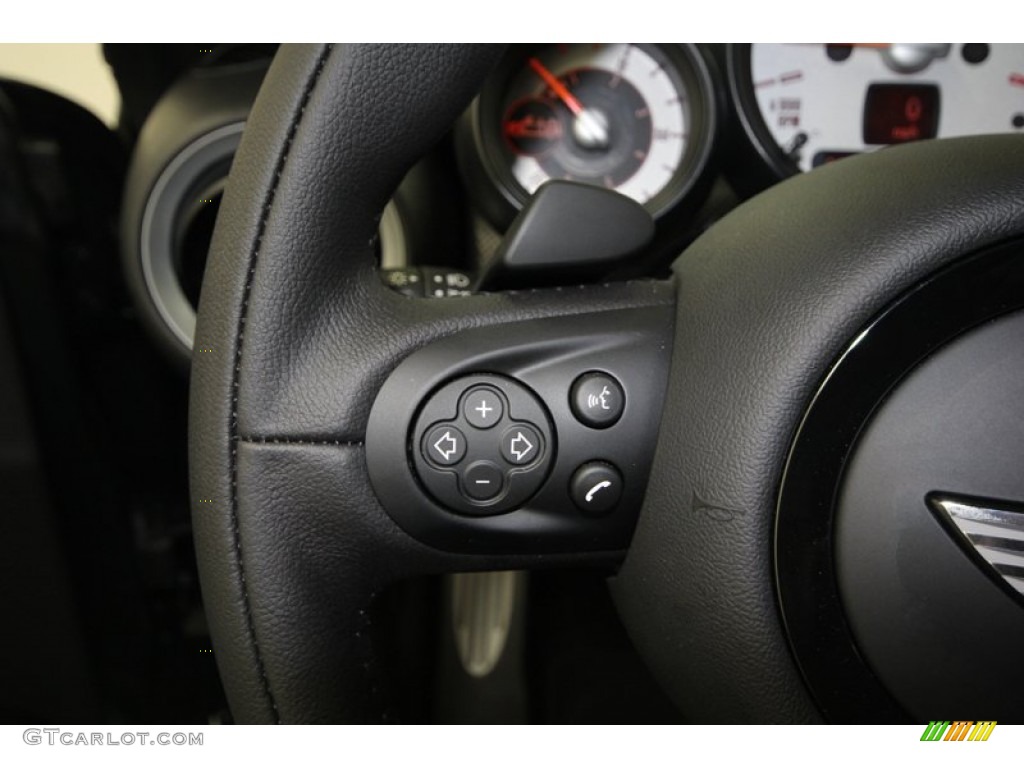 2013 Cooper S Roadster - Eclipse Gray Metallic / Carbon Black photo #22