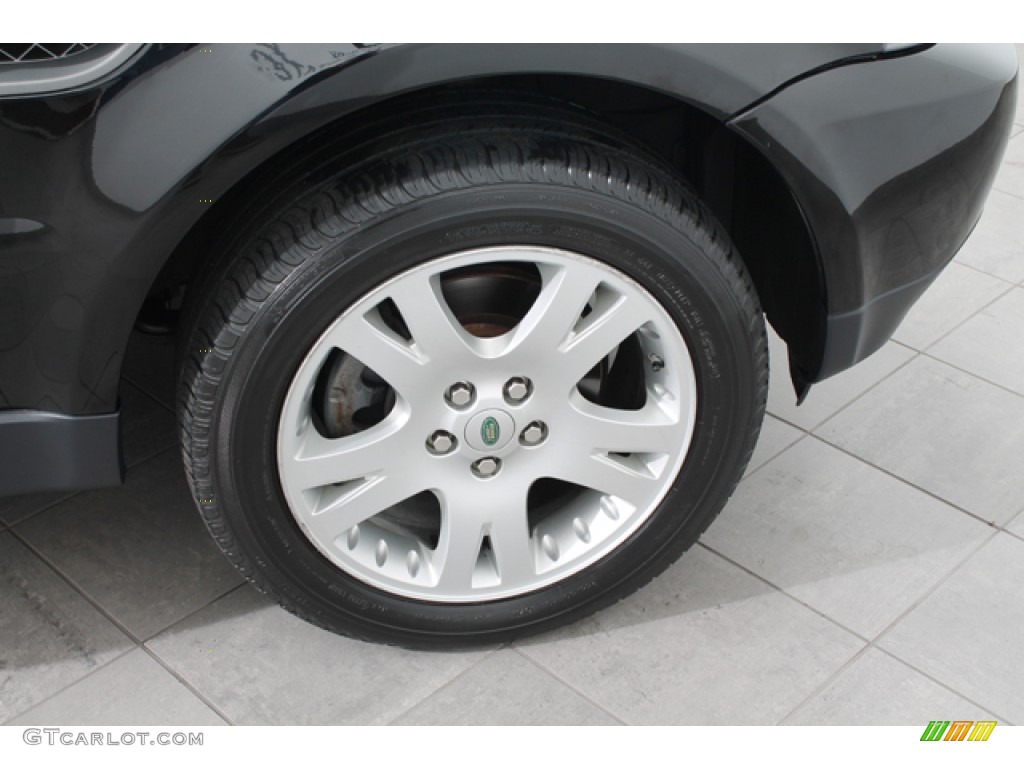 2006 Range Rover Sport HSE - Java Black Pearlescent / Alpaca Beige photo #30