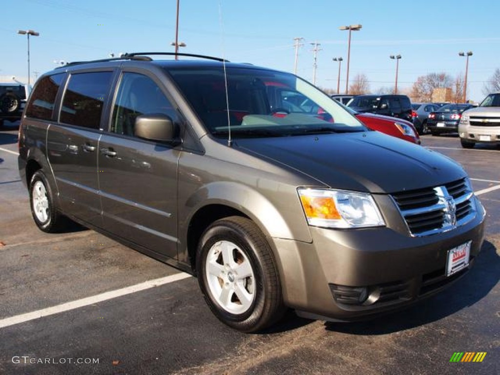 2010 Grand Caravan SXT - Dark Titanium Metallic / Medium Slate Gray/Light Shale photo #2