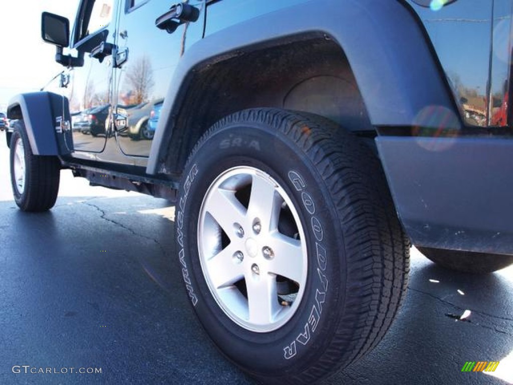 2012 Wrangler Unlimited Sport 4x4 - Black Forest Green Pearl / Black photo #4