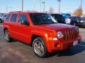 2008 Sunburst Orange Pearl Jeep Patriot Sport  photo #2