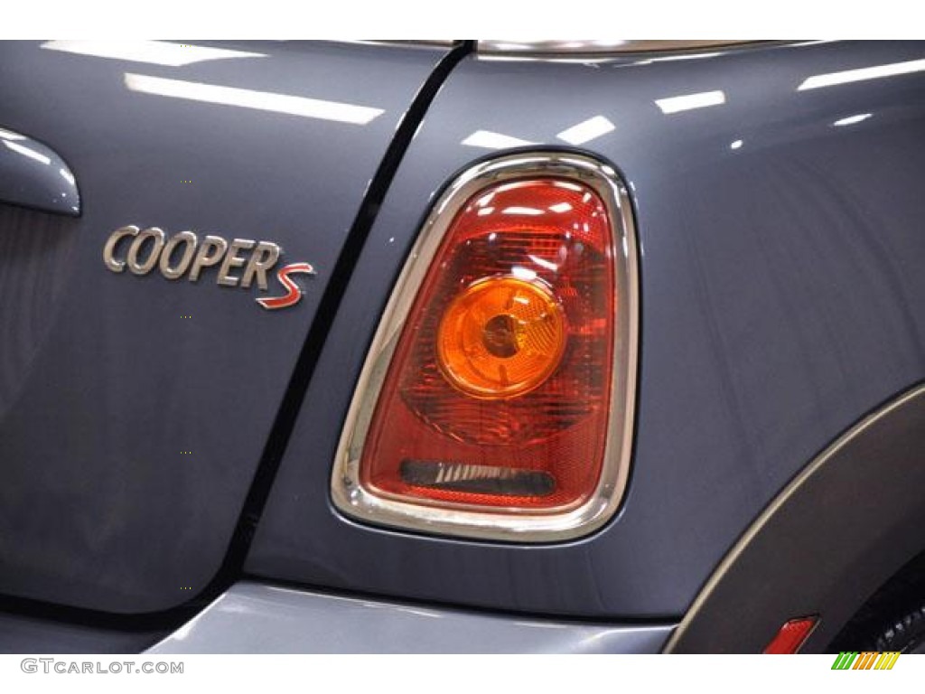2010 Cooper S Hardtop - Horizon Blue Metallic / Grey/Carbon Black photo #13