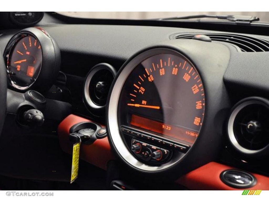 2013 Cooper John Cooper Works Coupe - Chili Red / Carbon Black photo #10