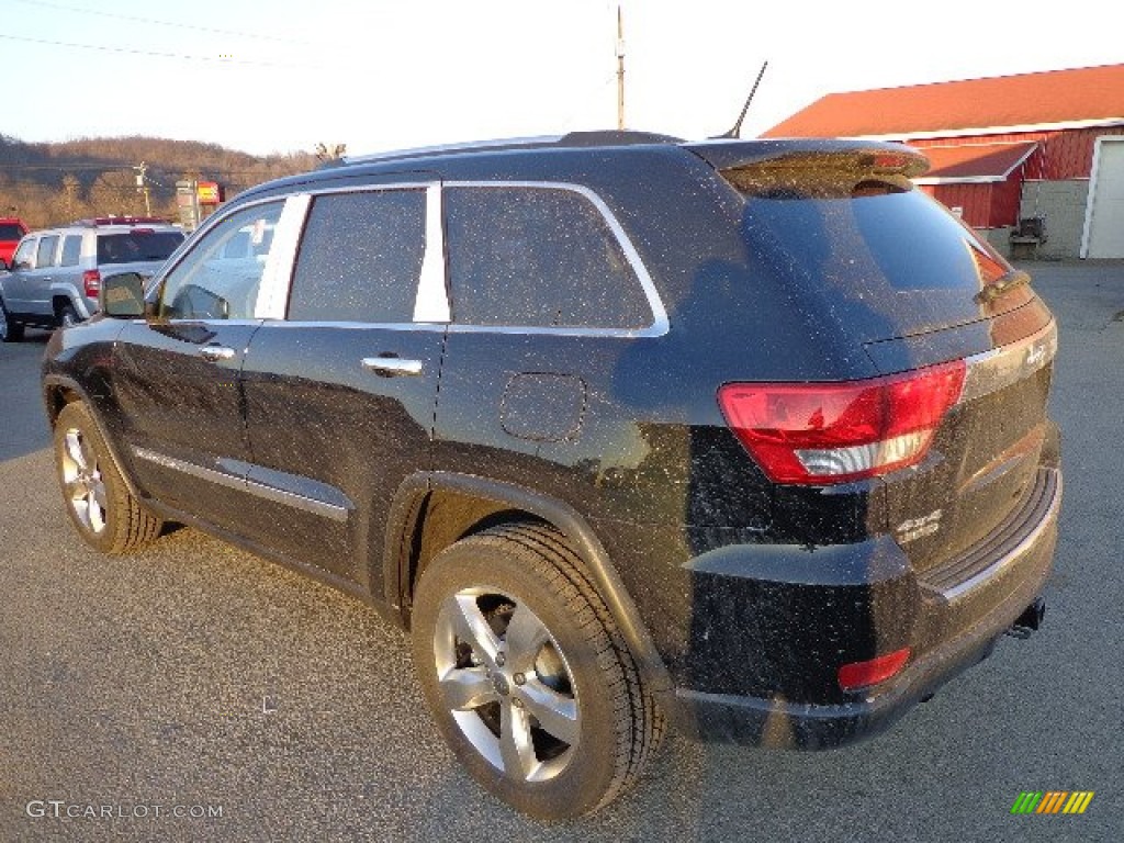 2013 Grand Cherokee Limited 4x4 - Black Forest Green Pearl / Dark Frost Beige/Light Frost Beige photo #3