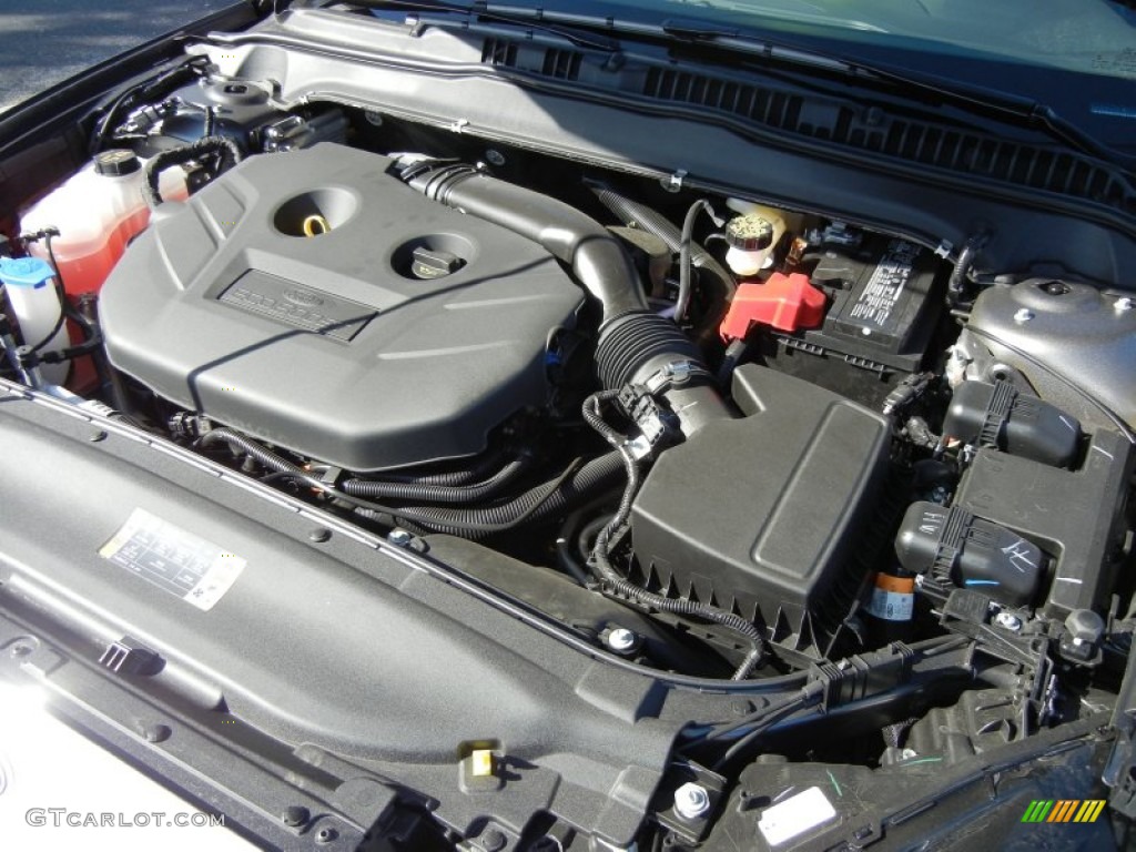 2013 Ford Fusion Titanium 2.0 Liter EcoBoost DI Turbocharged DOHC 16-Valve Ti-VCT 4 Cylinder Engine Photo #74138437