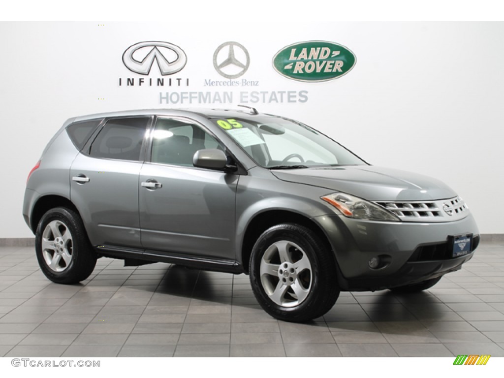 2005 Murano SL AWD - Platinum Metallic / Charcoal photo #1
